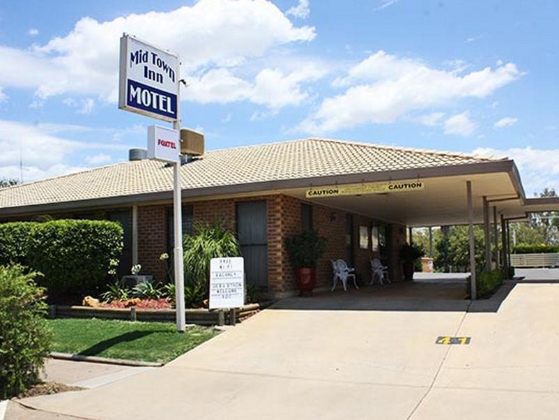 Mid Town Inn Narrabri Esterno foto